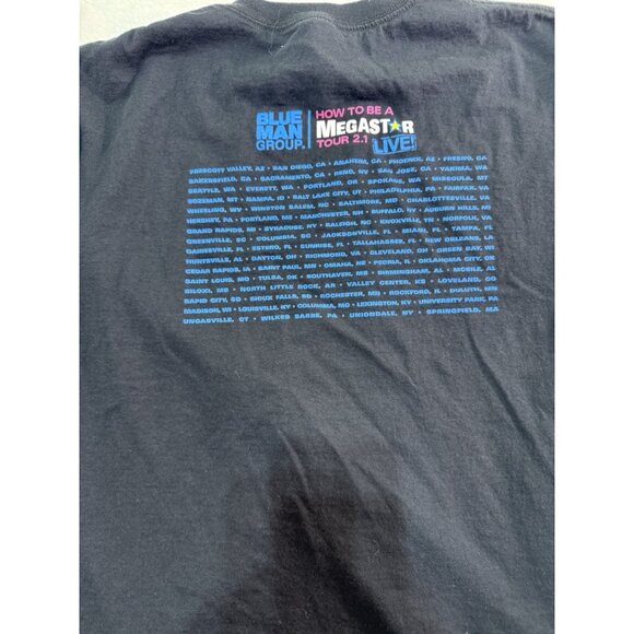 Blue Man Group How To Be A Megastar Tour 2.1 Live T-shirt Men’s XL - Picture 9 of 11